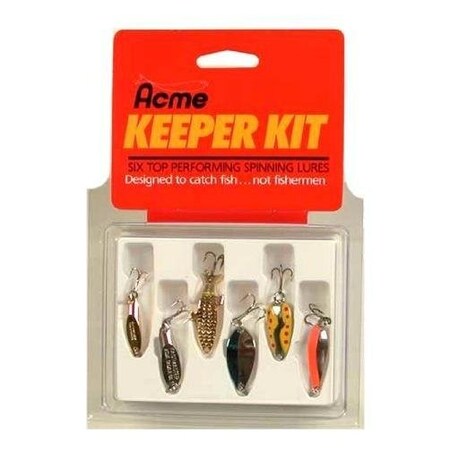 Acme Kastmaster Keeper Kit 112 Oz18 Oz, Assorted, 6PK KT 10